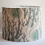 Birch Tree Sun Lampshade